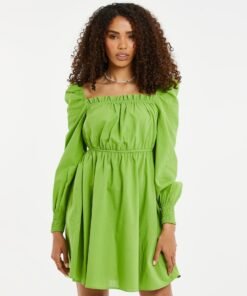 Rochie cu decolteu patrat Ghostt 4699