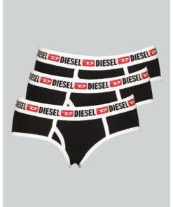 Set de chiloti hipster cu banda logo in talie Oxy - 3 perechi