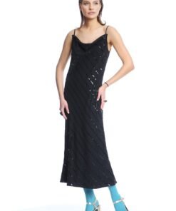 Rochie midi cu paiete