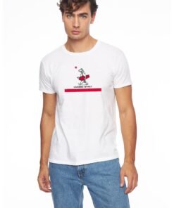 Tricou cu imprimeu cu urs