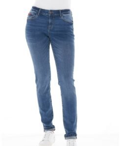 Blugi skinny cu model uni