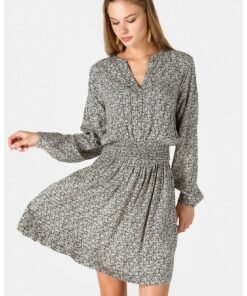 Rochie mini cu model floral