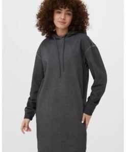 Rochie-hanorac cu buzunare laterale
