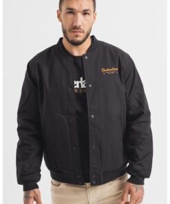Jacheta bomber cu capse Utility
