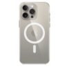 Husa de protectie Clear Case with MagSafe pentru iPhone 15 Pro Max - Transparent