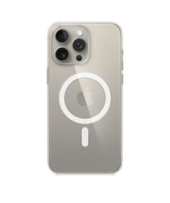 Husa de protectie Clear Case with MagSafe pentru iPhone 15 Pro Max - Transparent