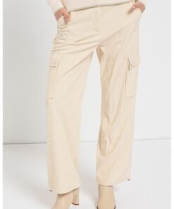 Pantaloni cargo din reiat