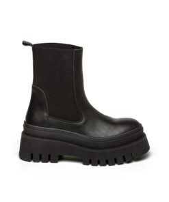 Ghete Chelsea de piele