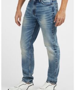 Blugi regular fit cu 5 buzunare