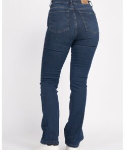 Blugi uni bootcut