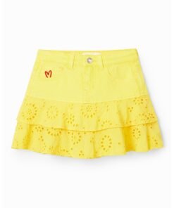 Fusta mini cu dantela Sangallo