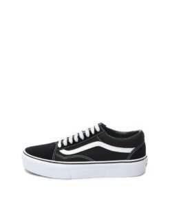 Tenisi unisex flatform cu insertii de piele intoarsa Old Skool VN0A3B3UY28