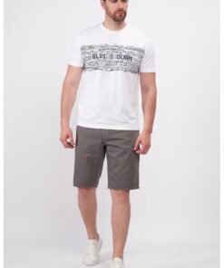 Pantaloni scurti de bumbac cu 5 buzunare