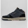 Pantofi sport mid-high de piele ecologica cu garnituri de piele intoarsa Ground