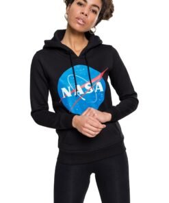 Hanorac unisex cu imprimeu logo si buzunar kangaroo