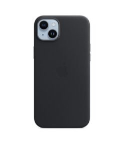 Husa de protectie Leather Case with MagSafe pentru iPhone 14 Plus - Midnight