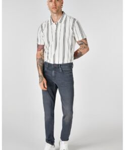 Blugi slim fit cu 5 buzunare