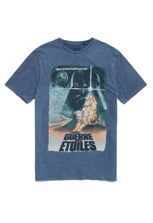 Tricou cu imprimeu grafic Vintage Star Wars French Poster 5359