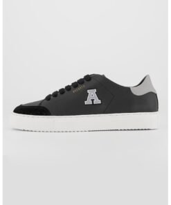 Pantofi sport de piele cu garnituri de piele intoarsa