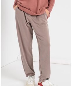 Pantaloni sport relaxed fit din amestec de modal