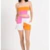 Top bandeau colorblock Maria