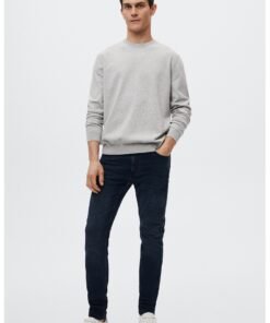 Blugi skinny cu model cu 5 buzunare Jude