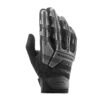 Manusi ciclism cu protectii gel negru-gri