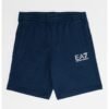 Pantaloni scurti sport de bumbac cu buzunare oblice