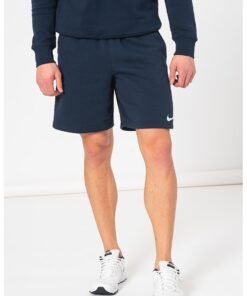 Pantaloni scurti cu buzunare laterale si logo pentru fotbal