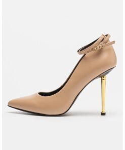 Pantofi de piele ecologica cu varf ascutit Trevs