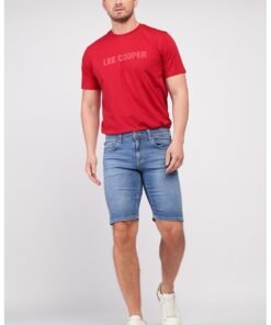 Pantaloni scurti slim fit de denim