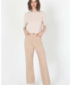 Blugi slim fit cu croiala dreapta