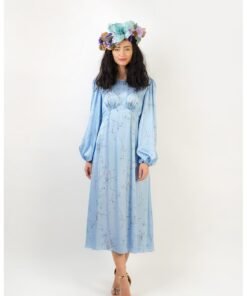 Rochie evazata cu imprimeu floral Dream