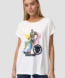 Tricou lejer cu imprimeu cu desene