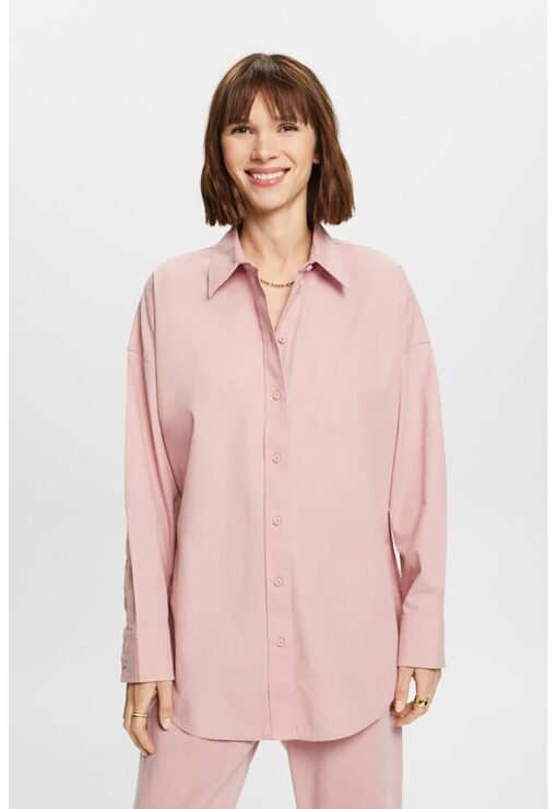 Camasa relaxed fit din poplin