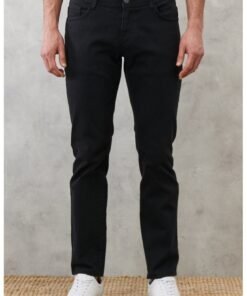 Blugi slim fit cu talie medie