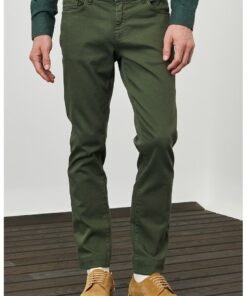 Blugi slim fit cu talie medie