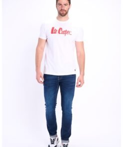 Blugi slim fit cu aspect decolorat