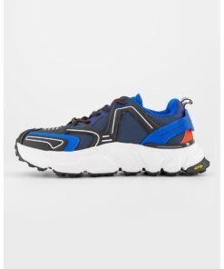 Pantofi sport de piele ecologica si material textil