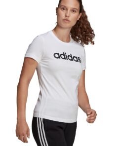 Tricou slim fit cu imprimeu logo Essentials