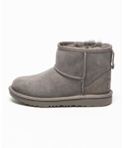 Ghete de piele intoarsa fara inchidere Classic II Mini