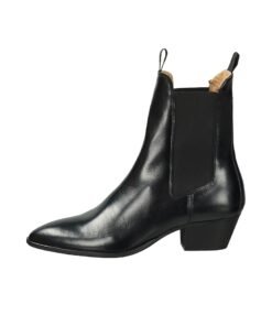 Botine cowboy din piele