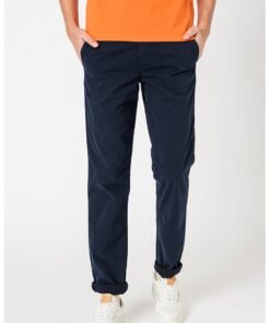 Pantaloni chino slim fit din amestec de bumbac