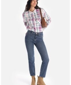 Blugi crop slim fit