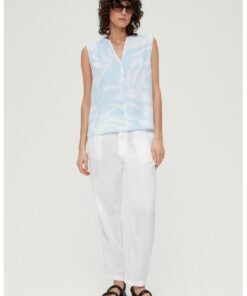 Bluza cu imprimeu grafic - fara maneci
