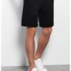 Pantaloni scurti texturati cu buzunare laterale