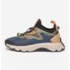 Pantofi sport cu model colorblock