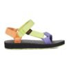 Sandale din material textil cu velcro