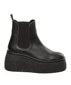 Ghete Chelsea wedge de piele Pegasus