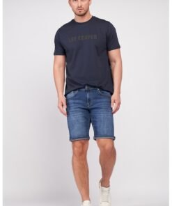 Bermude slim fit de denim